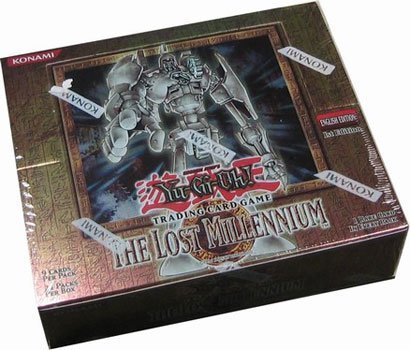 Yugioh Card Game - The Lost Millennium 1ST Edition Hobby Booster Box - 24P9C