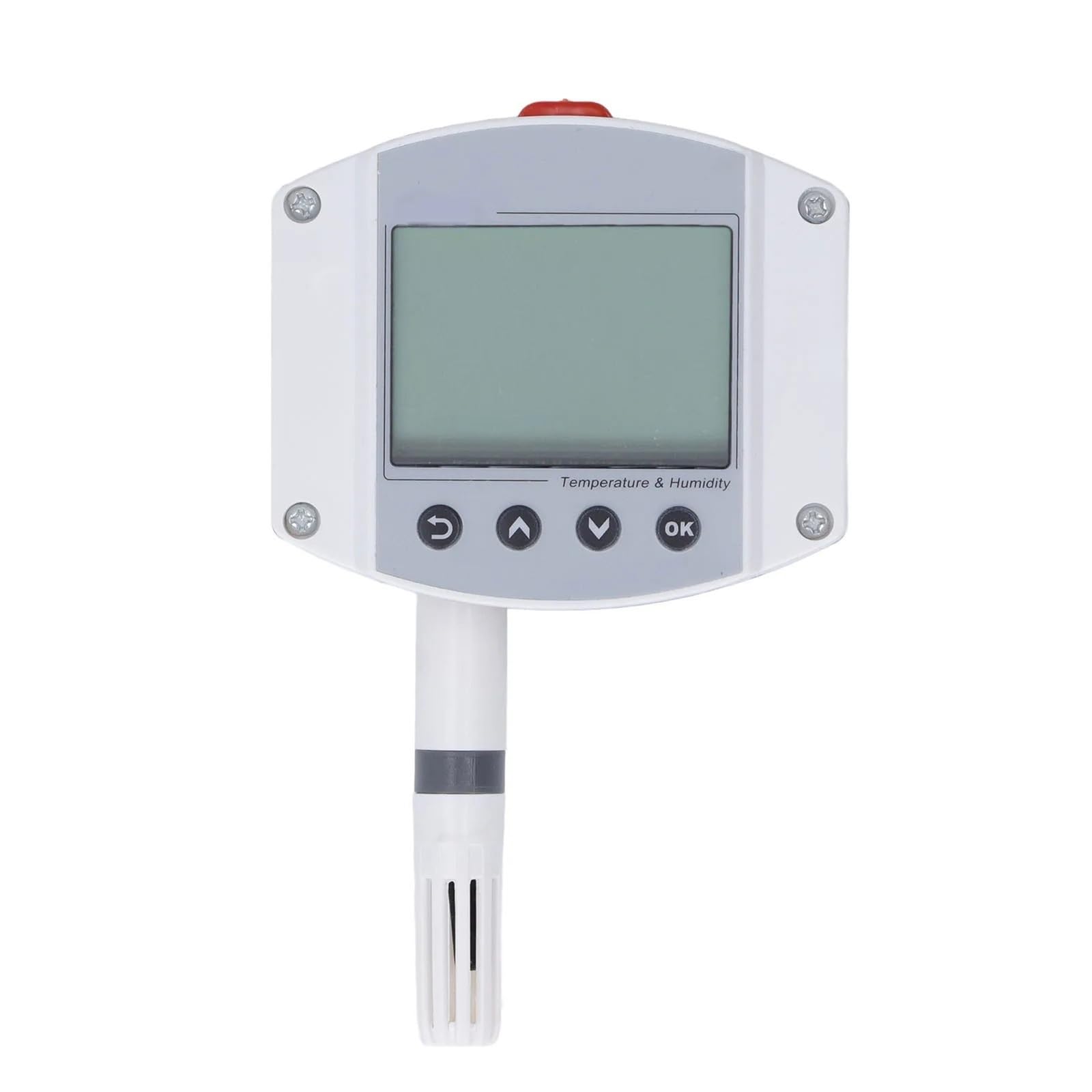Transmisor de temperatura y humedad 485, Sensor de temperatura y humedad de alta precisión con pantalla LCD, Sensor de temperatura de 10~30V