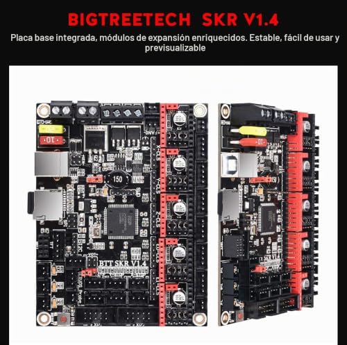 Placa SKR V1.4 Turbo 32 bits con TMC2209 silent step para evitar ruidos 3
