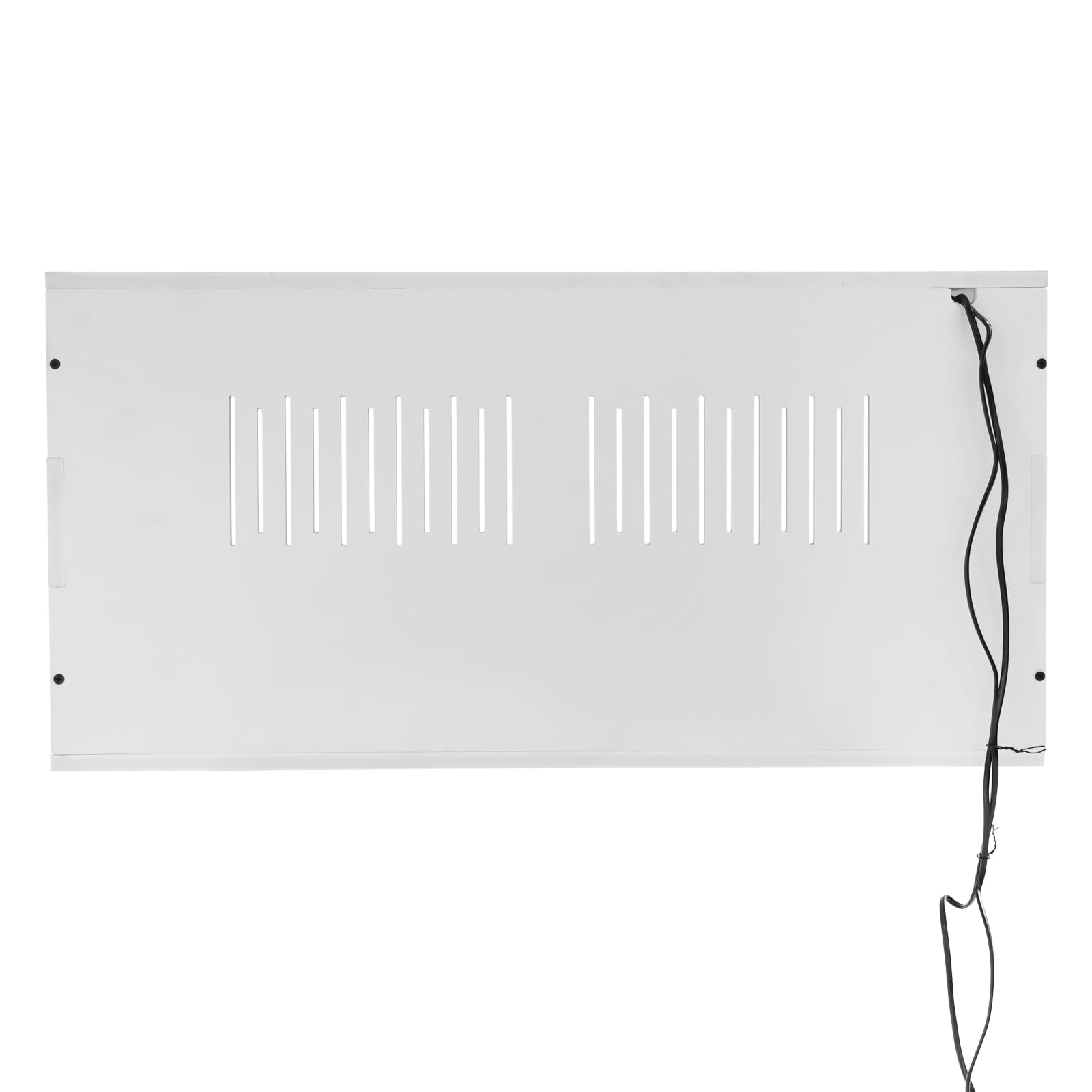 Reptiles terrario pvc reptiles caja de cultivo con termostato inteligente dos zonas de temperatura independientes reptiles comedero pantalla LCD para gecko camaleón 80 x 40 x 40 cm (blanco)