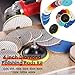 36pcs Diamond Polishing Pads Kit 4 Inch 100mm Round Sanding Discs Wet Dry Grinding Wheels Set Diamond Sandpaper for Diamond Granite Stone Concrete Marble