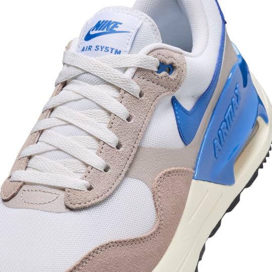Nike Mens AIR MAX SYSTM-Causal Shoes White/Star Blue-Cream II-Coconut MILK-HF4252-100-9UK 5 51ey5BXIrUL