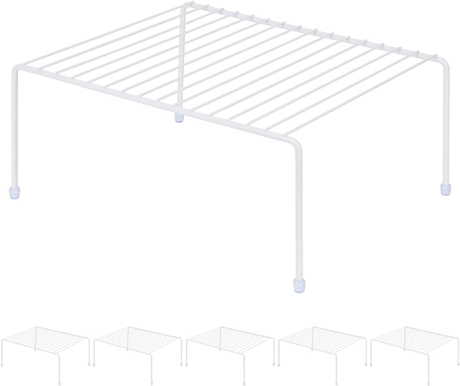 Cabinet Storage Shelf Rack Cabinet Storage Shelf Rack White 6 for sale ...