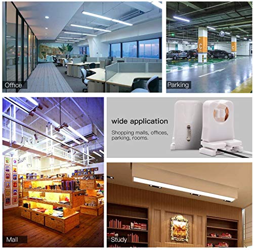 Jackyled JACKYLED661 30-Pack Jackyled Non-Shunted Turn-Type T8 Lamp Holder Ul Socket Tombstone thumb #6