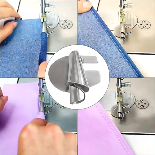 Pie ojalador enrollado para máquina de coser x7 piezas miniatura 4