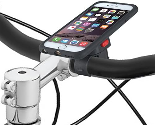 Tigra Sport MountCase 2 Bike Kit for iPhone 6 / 6S with RainGuard Rubberized