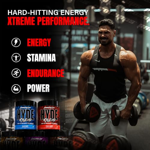 Image of ProSupps Hyde Xtreme Pineapple High Stim Pre Workout, 30 Servings