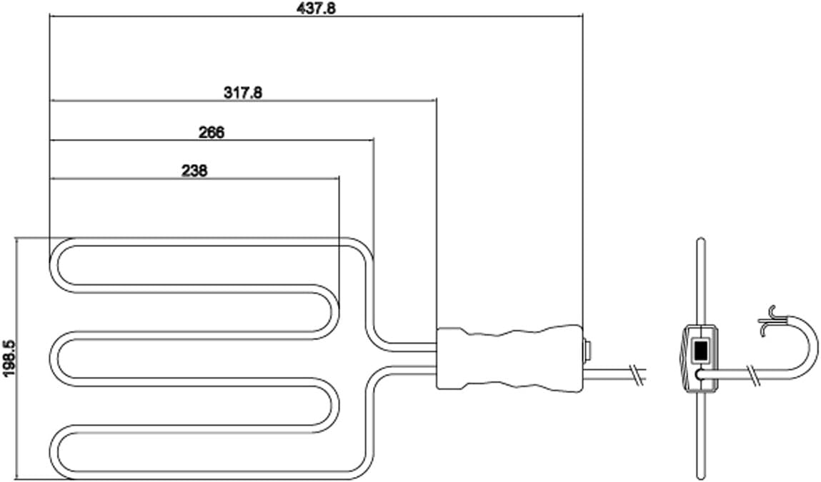 RESISTENZA BISTECCHIERA COMPLETA W2000 V230 MADE in ITALY