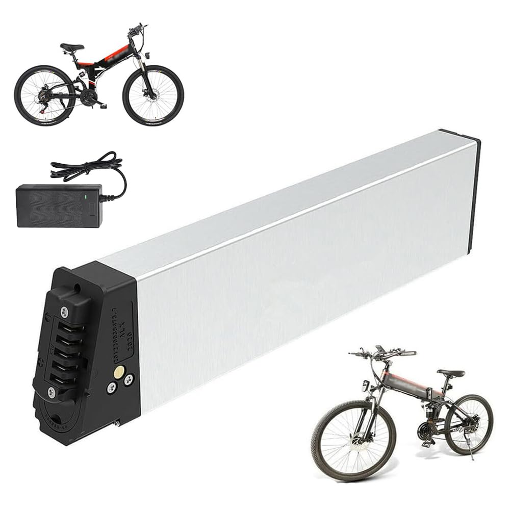 HJGHY 48V 10.4Ah, 48 Volt Ebike Lithium-ion Battery 36V 10Ah 13Ah 15Ah 16Ah 17Ah Folding Bike Battery 48V 10.4Ah 11.6Ah 12.8Ah 13.6Ah 14Ah for 0-700W Electric Bike Motor