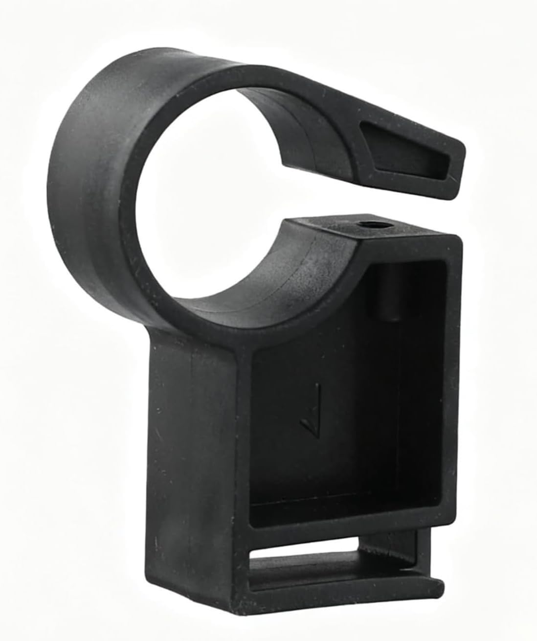 Exercise Bike Monitor Mounting Bracket – Fits 22mm & 25mm Tubes, Plastic Build, Ideal for Home Gym/Workout Room, Secure Holder for Fitness Monitors