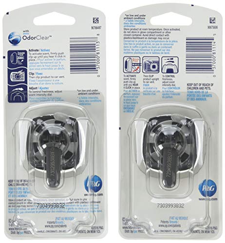 Image of Febreze Car Vent Clip Air Freshener, Hawaiian Aloha 4 Pack