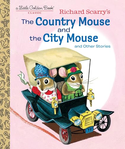 Image of Richard Scarry's The Country Mouse and the City Mouse (Little Golden Book)