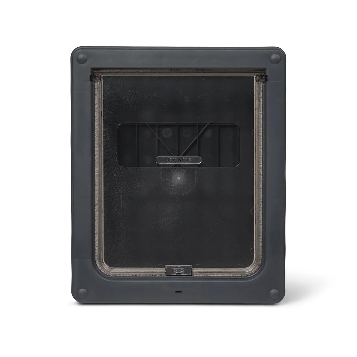 Dog Mate Lockable Medium Dog Door (215G) - Flap for Medium Dogs and Large Cats, for UPVC, wall and wood, Securely Designed for your Pets, Grey