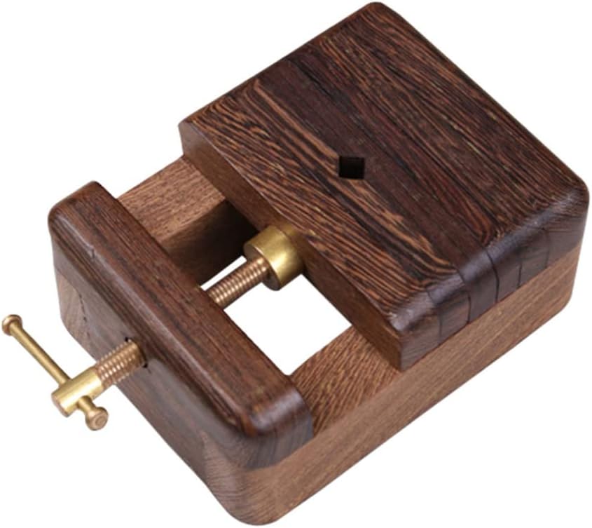 EXCEART Chinese Seal Stone Bed Wood Clamp Seal Engraving Adjustable Carving Clamp for Stone Carving Wood Working