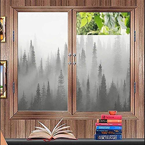 Película de privacidad J4U para ventanas 80x180cm miniatura 4