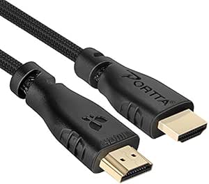 Lotto Cavi Hdmi Cavo HDMI 6 Piedi Placcato Oro – Perfetto Per 4K, PS4, Xbox, Blueray E UHDTV Metros Carrefour - Foto 4