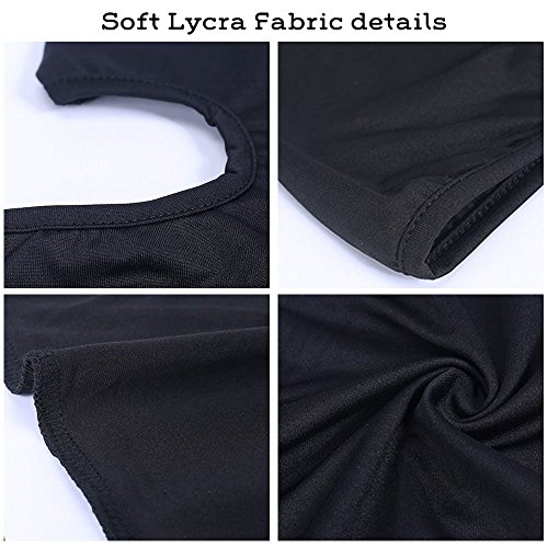 Balaclava Tactical Face Mask Hood Neck Gaiter 1 Pack (Black) - Image 3