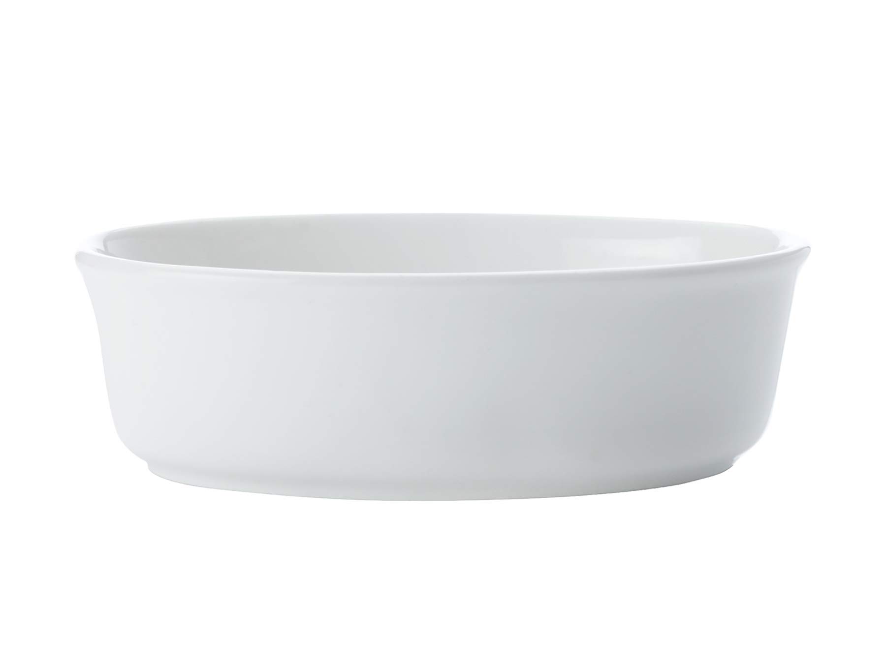 Maxwell & WilliamsWhite Basics Oval Pie Dish, Porcelain, White 17.5 x 12.5 x 5.5 cm