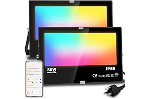 MELPO LED Outdoor Flood Lights 800W - Your Holiday Light Bonanza!