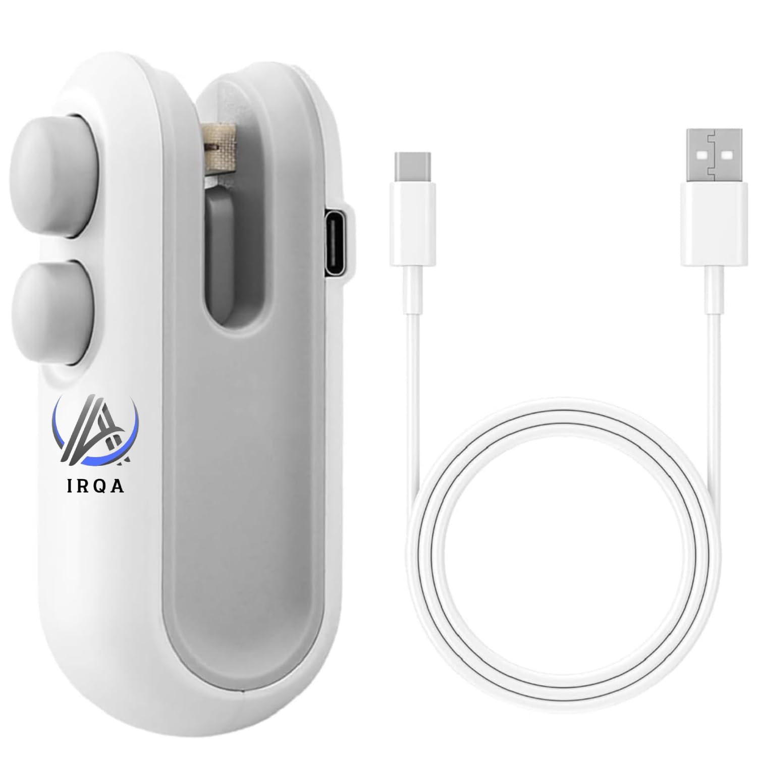 sealing machine, mini portable packet sealer, sealing machine for plastic packaging bag, sealer for plastic bags, food vacuum usb packing cover heat seal machine for kitchen (White) (Style_7-image-28