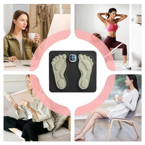 EMS Foot Massager for Muscle Relaxation | Cordless Massage Mat | Portable Muscle Relaxation Device for Whole Family