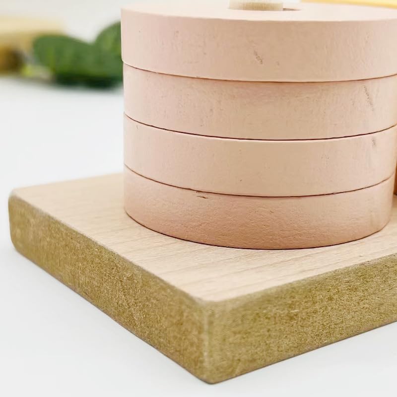 Miniatura 7 de Lifemajic Juguetes Montessori para niños y niñas de 1 a 3 años, clasificador de formas de madera para niños pequeños de 1 a 3 años, juguetes para