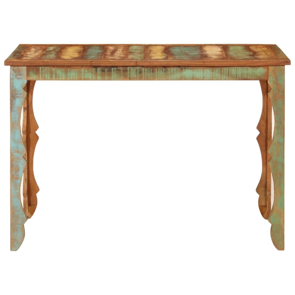 Fengshui Stół do jadalni 110 x 52 x 76 cm lite stare drewno