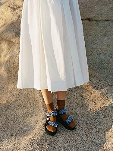 Hansel from Basel Trouser Crews, Womens Mercerized 100% Cotton Thin Basic Trouser Socks3