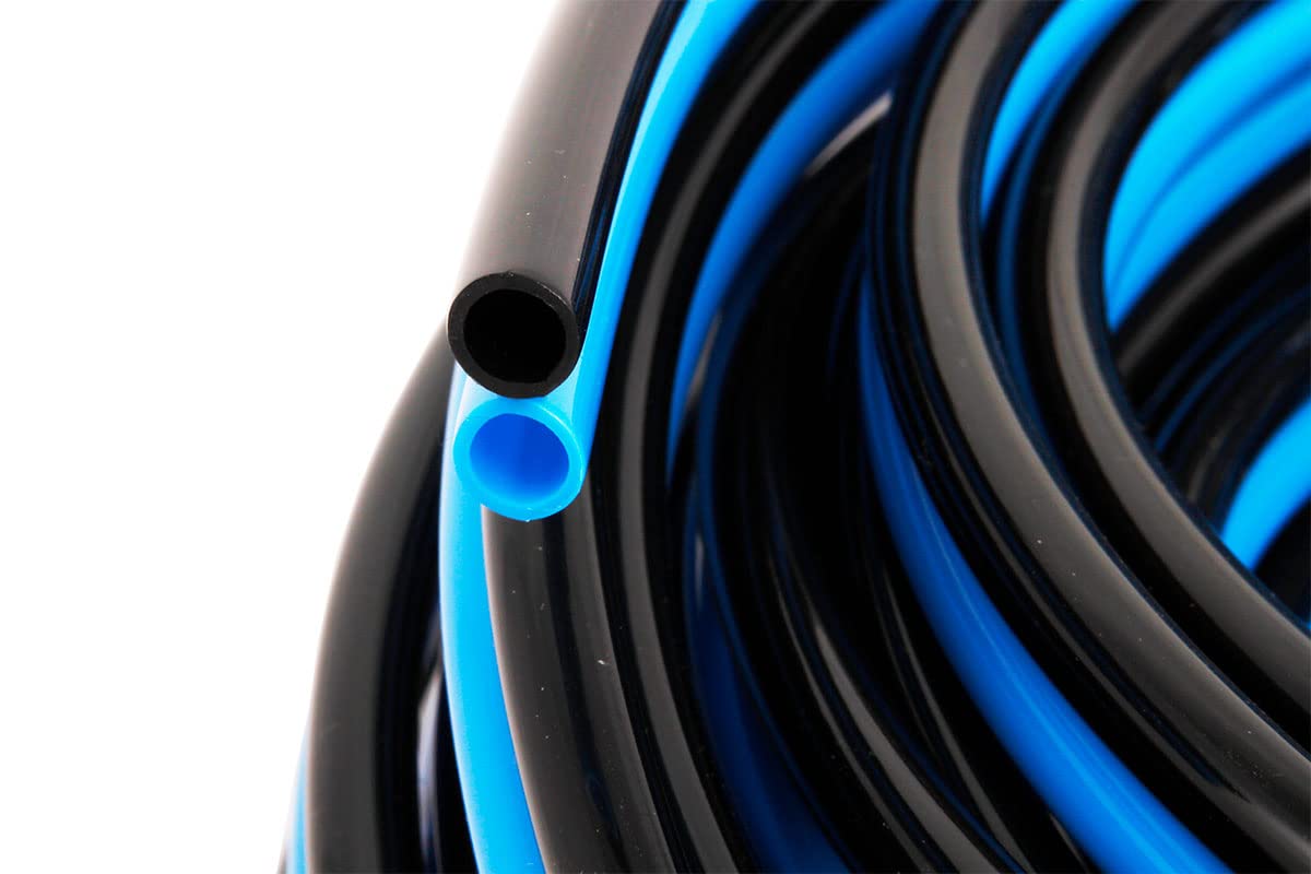 Tuyau Double 8 mm - Flexible Anti-Pliage pour Nettoyage Solaire | Vendu au mètre, idéal pour perche télescopique, résistant à la pression et température, connecteur en Y compatible