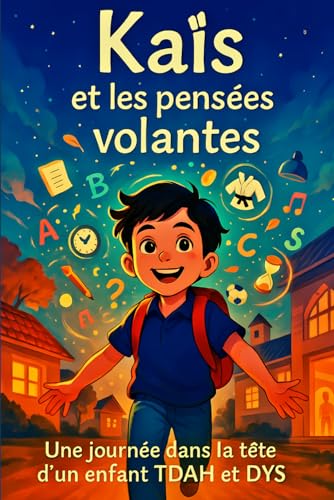 Une journee dans la tete d'un enfant TDAH et DYS Kais et les pensees volantes: Un recit poetique inspire d'une histoire vraie su