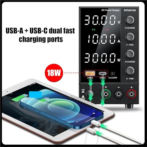 Alimentation à découpage CC réglable DPS305U à courant préréglé - 3