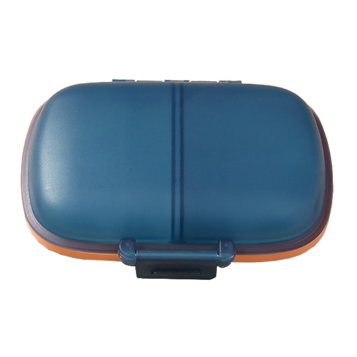 Pocket Travel Pill Organizer Box,8 Compartments Moisture Proof Pill Case Portable Small Pocket Pill Container Holder for Vitamin