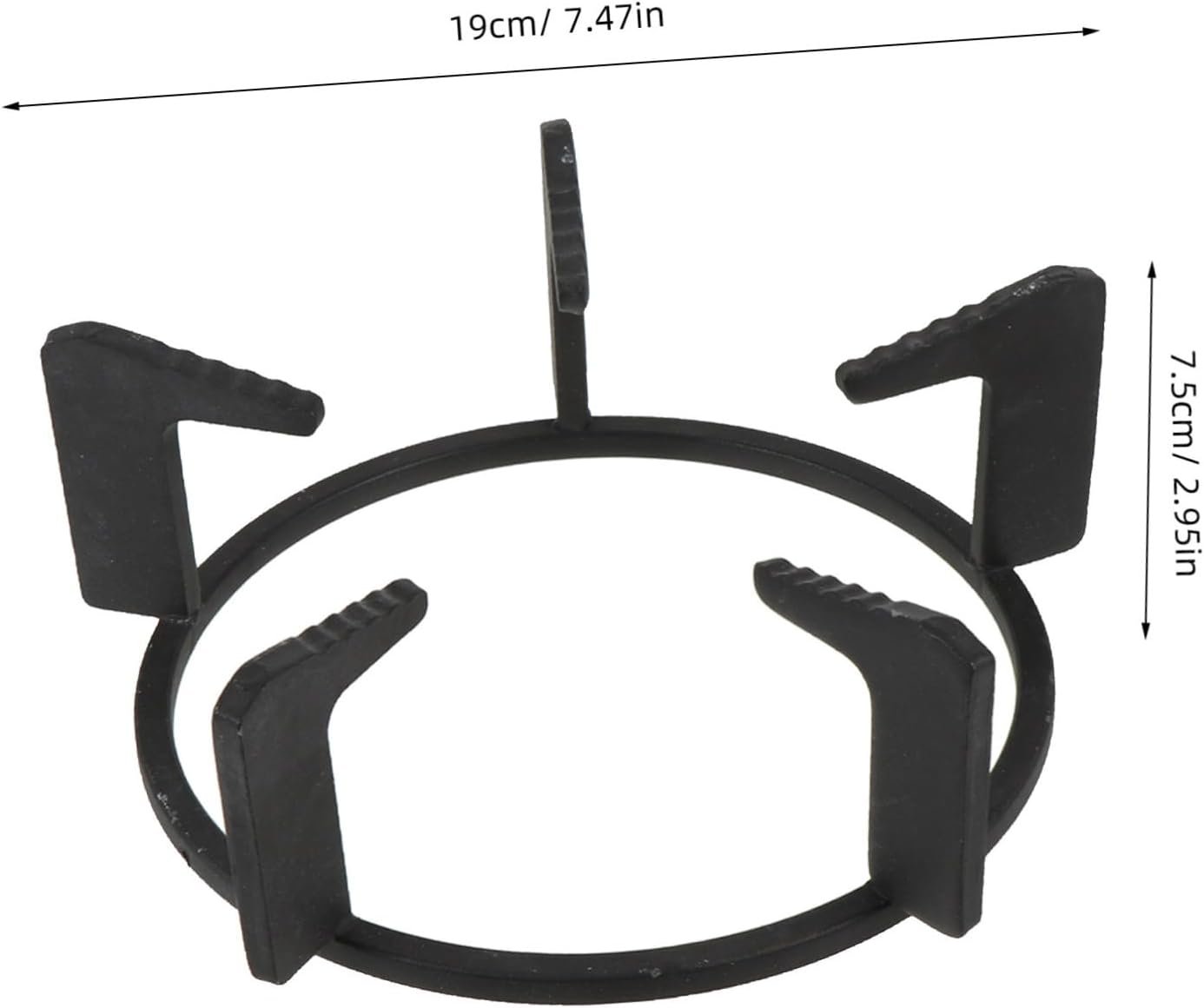 Thickened Anti-Skid Cast Iron Wok Ring Sturdy Gas Stove Rack for Wok and Pot Standard Gas Cookers for Home Cooking