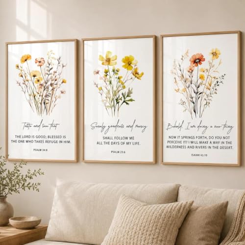 Cuadros decorativos con versículos bíblicos que inspiran fe y alegría en tu hogar cada día
