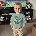 GLIGLITTR Sundays for the Birds Football Sweatshirt Toddler Baby Boy Football Games Day Sports Fan Pullover Long Sleeve Shirt (Green, 3-4T)