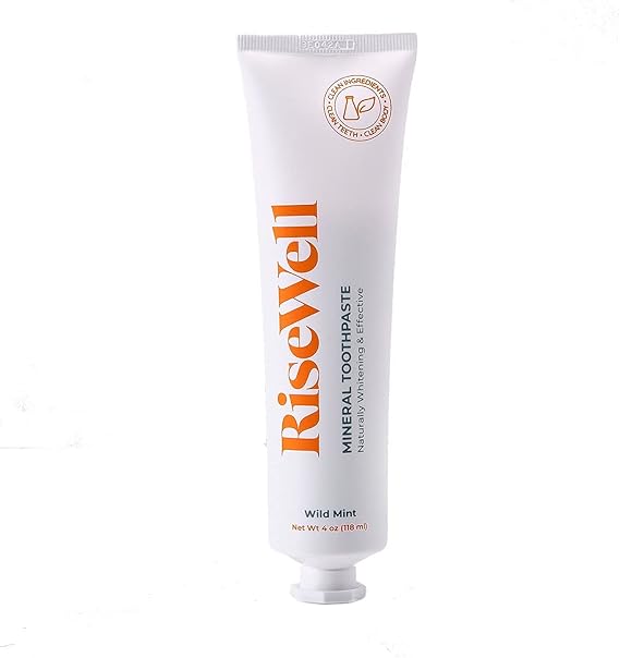 RiseWell Natural Hydroxyapatite Remineralising Toothpaste Fluoride