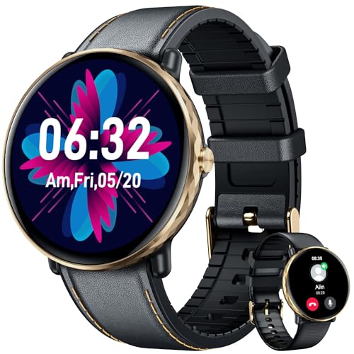 Smartwatch for Men Women Android iOS Phones: Smart Watches Fitness Tracker with 1.43' AMOLED...