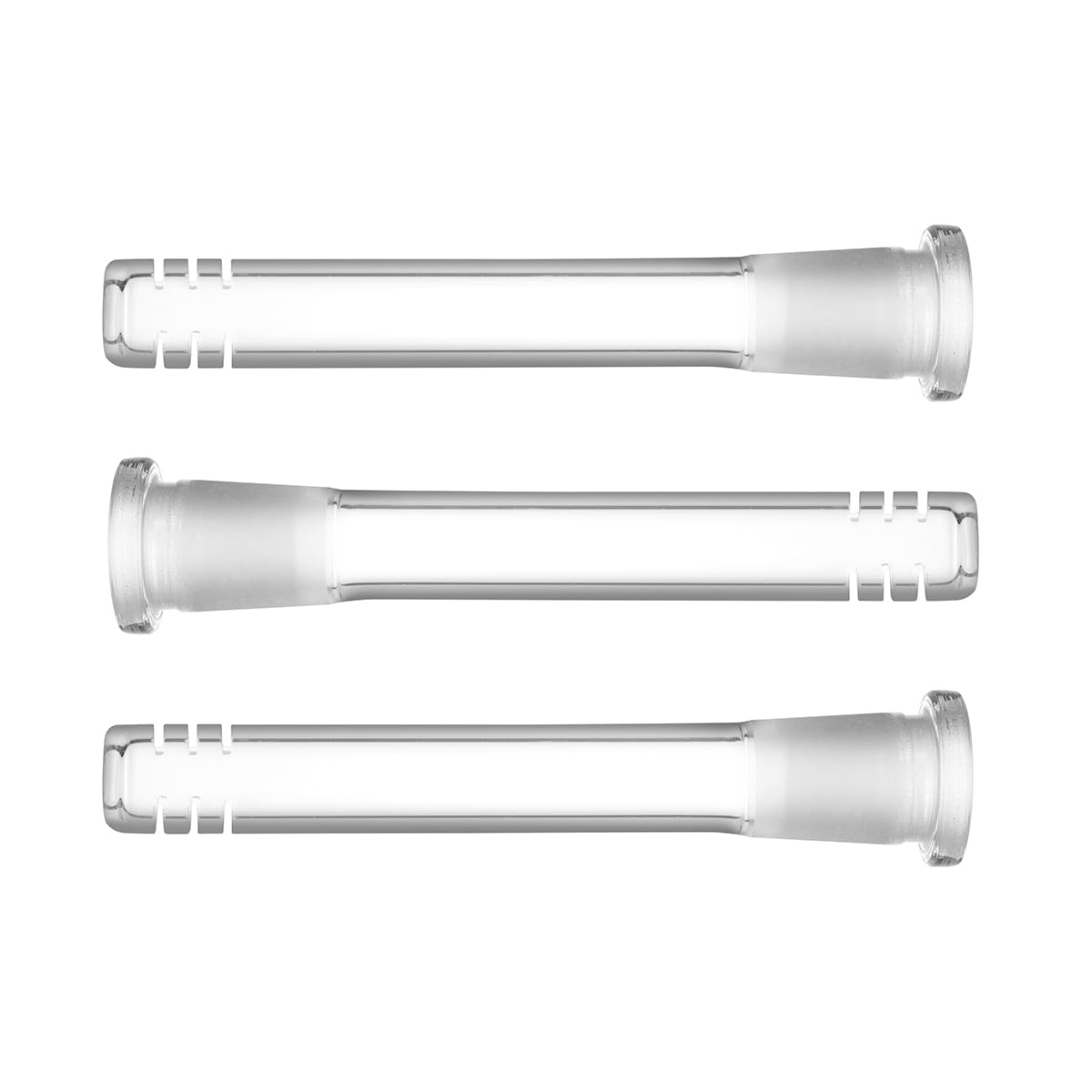 Set Di 3 Adattatori Diffusori Chimici 18mm - 12cm | Per Vetreria Da Laboratorio | BMTick Downstem