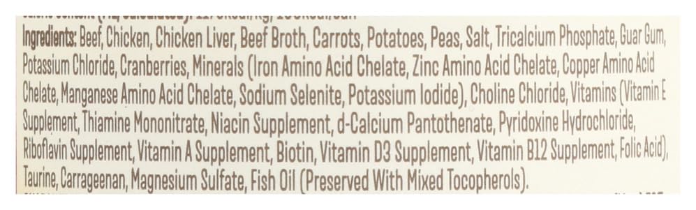 Image of Whole Paws, Grain-Free Wet Cat Food, Beef Loaf Dinner with Vegetables, 3 Ounce