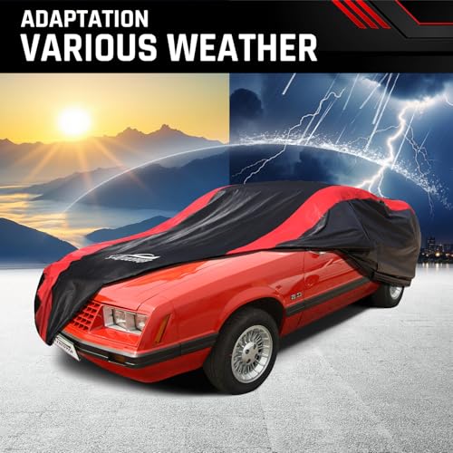 Image of Car Cover Custom Fit for Ford Mustang Foxbody 1974-1993