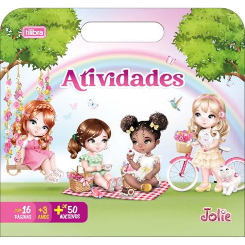 Tilibra - Folhas Ativid Maleta Jolie Multicor