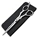 Produktbild Professional 6 inch Hairdressing Scissors Japanese 440C Cobalt Alloy Steel Hair Shears for Barbers Cutting Thinning (2 pcs) (Schneideschere)