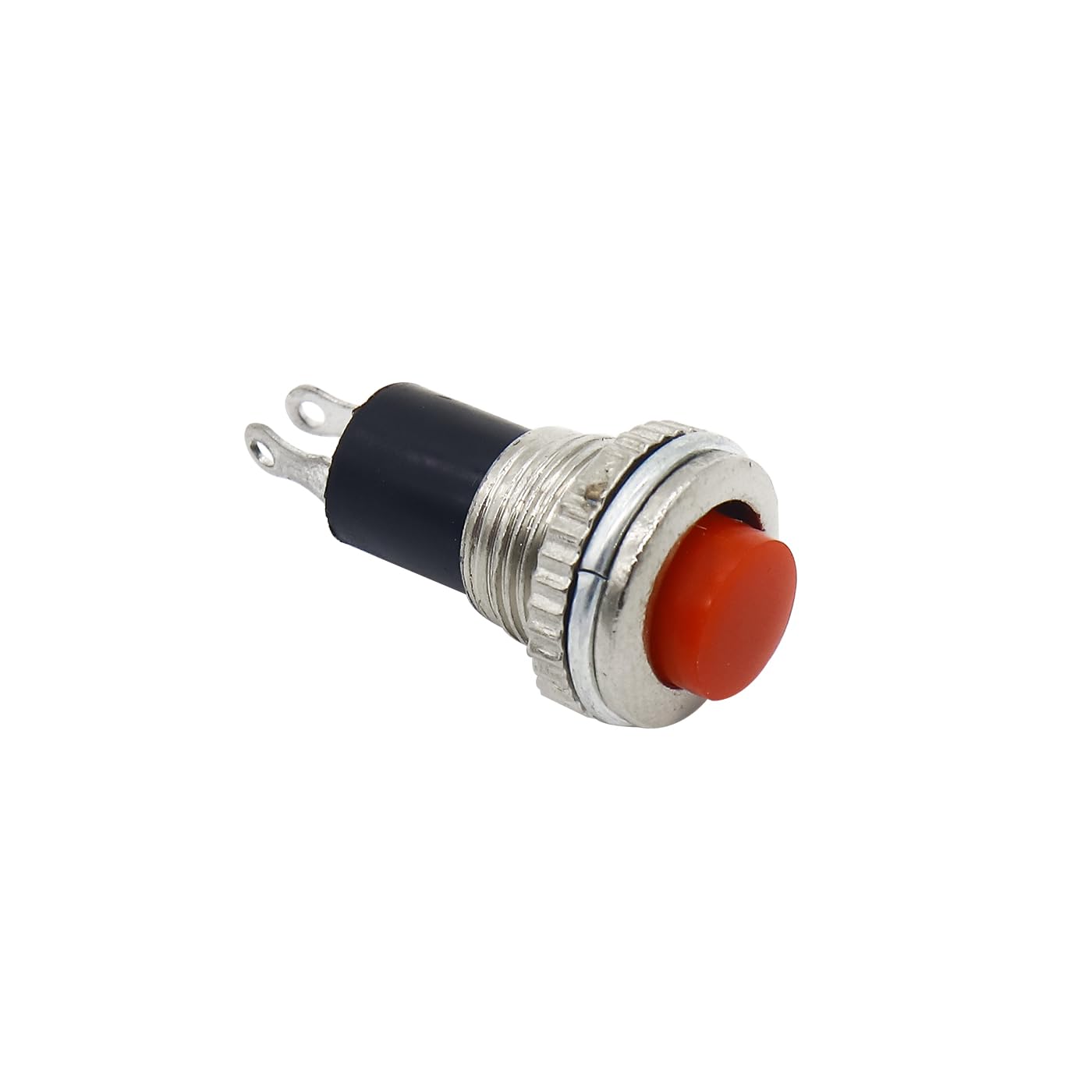 Electronic Spices 10mm Panel Mount Momentary Horn Types Push Button Switch Red Color Pack of 5-image-44
