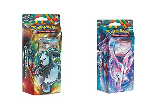 Pokemon Furious Fists (XY3) Theme Deck Dark Hammer [PANGORD]& Enchanted Echo [Sylveon] BOTH DECKS!