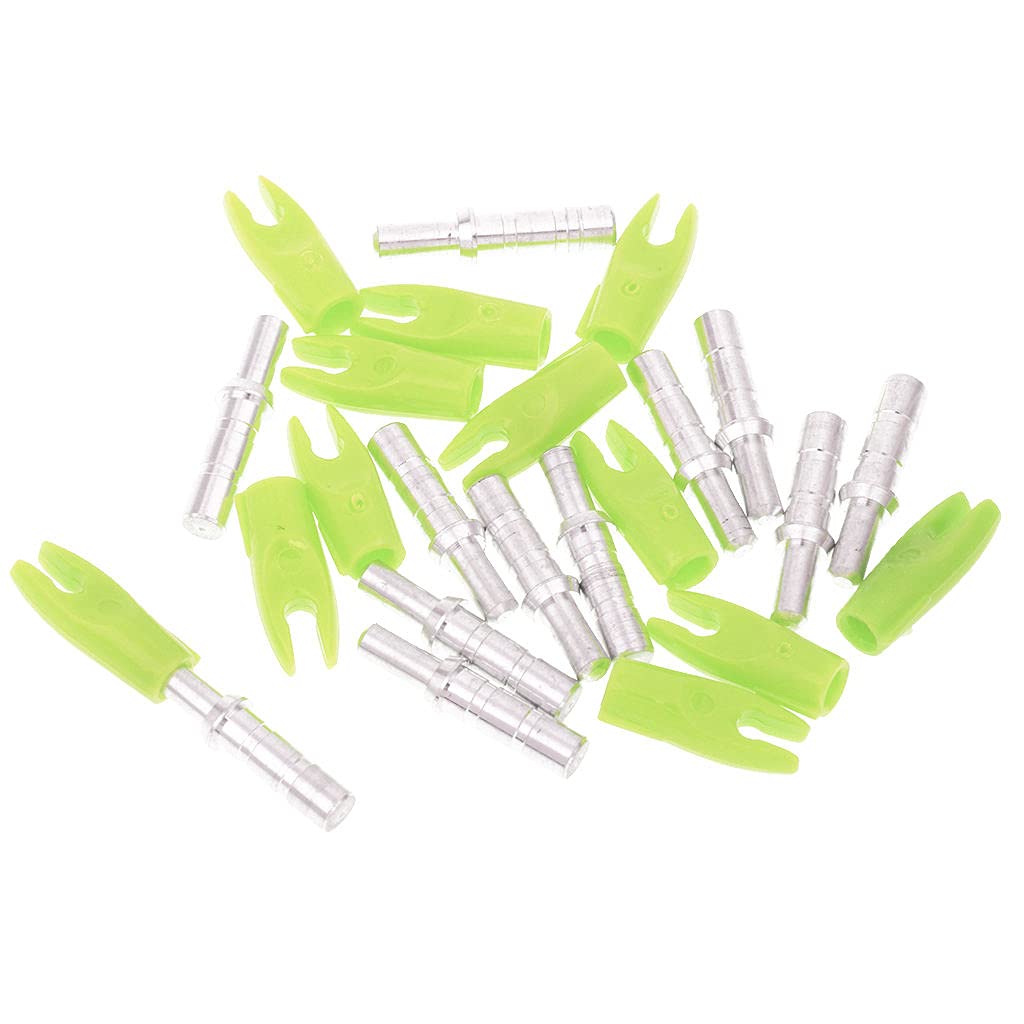 Sharplace 12 Encoches de de de à L' en Plastique pour Arbre de Flèche ID 4.2mm