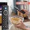 Control remoto de repuesto para FireStick de Insignia Smart TVs Stick 4K Max/4K (1ra/2da Gen), control remoto para Stick (2da/3ra Gen, Lite, HD), TV Cube, serie Omni Smart TVs 6