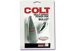 Colt Bullet Scalp Massager 2 Pack, 2-Speed Electric Scalp Massager with Soft Silicone Tips