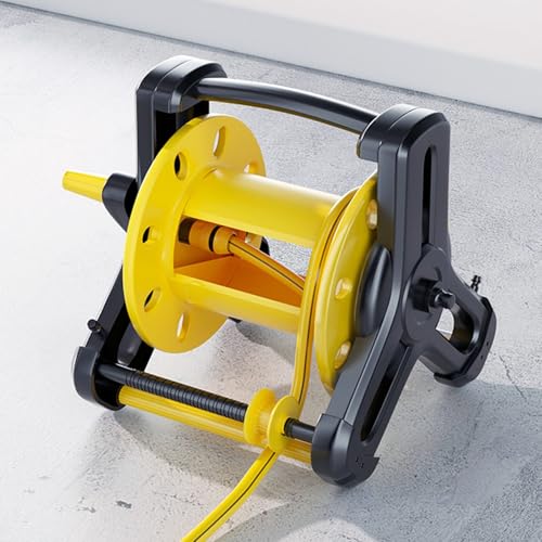Garden Hose Reel, Hose Storage Holder Organizer with Handle, for Home, Watering, Patios, Lawns, Gardens, Gardening Tools