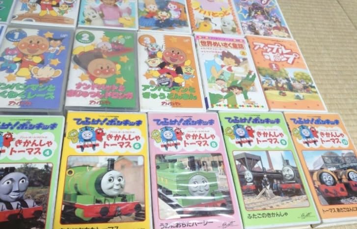 Amazon.co.jp: 希少売り切り アニメ VHS ビデオテープ レトロ 27本