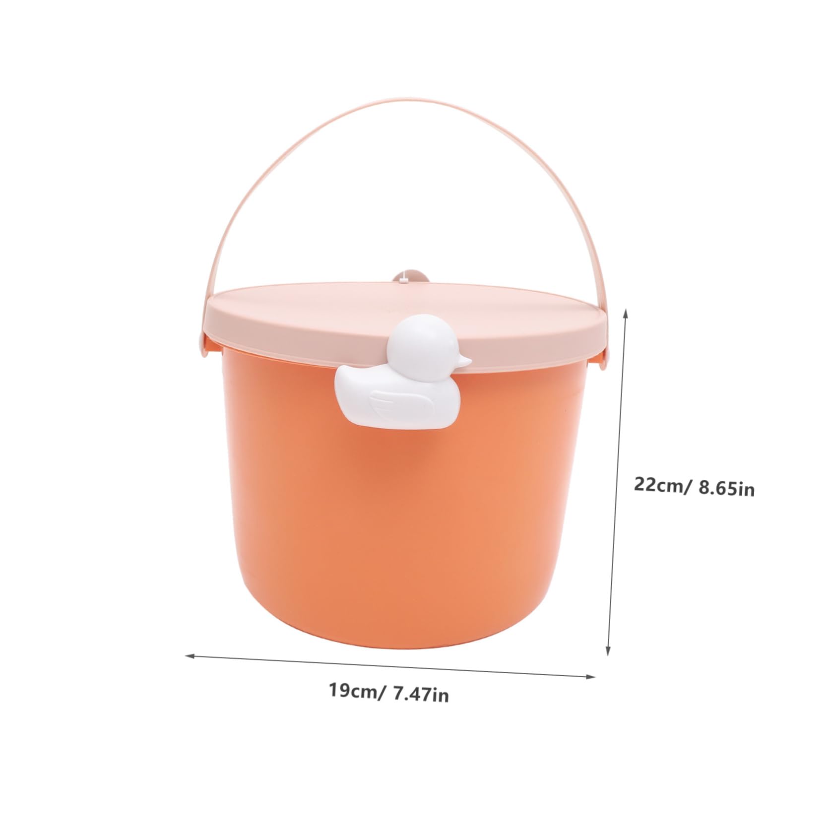 OUNONA Toy Storage Bin Lid Building Blocks Organizer Plastic Stationery Box Easy to Clean for Boys and Girls